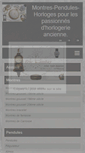 Mobile Screenshot of montre-horloge.net