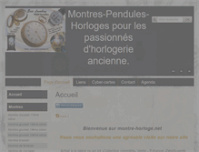 Tablet Screenshot of montre-horloge.net